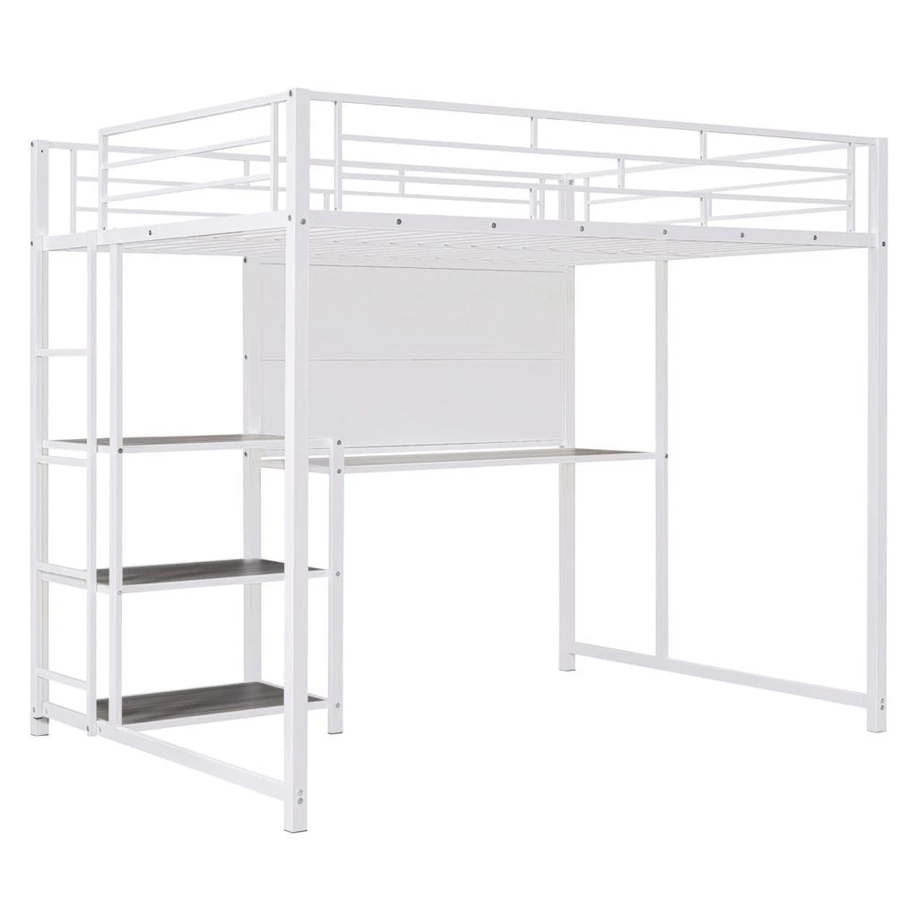 商品Simplie Fun|Full Size Loft Bed,价格¥5098,第5张图片详细描述