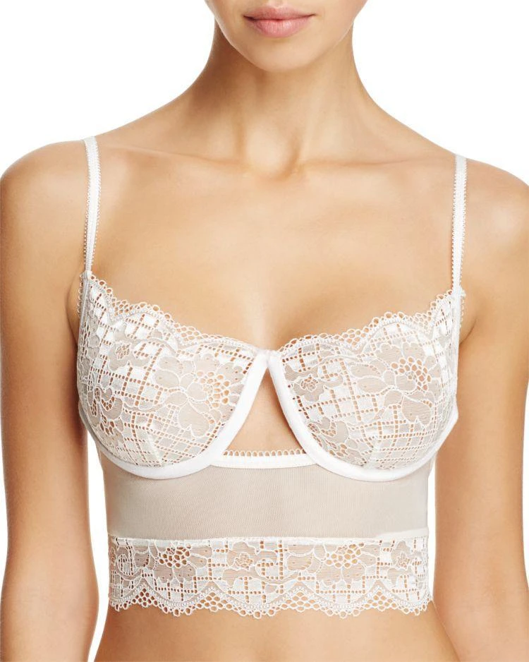 商品For Love & Lemons|Daffodil Underwire Longline Bra,价格¥354,第1张图片