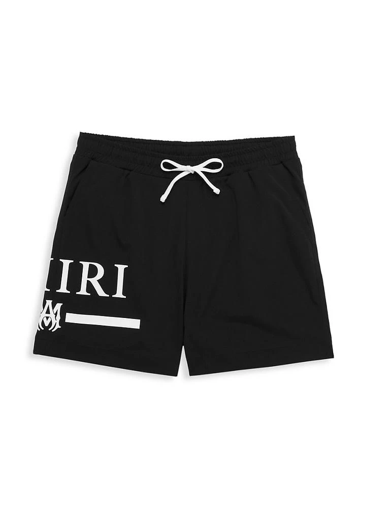 商品AMIRI|Little Boy's & Boy's Logo Bar Swim Trunks,价格¥2028,第1张图片