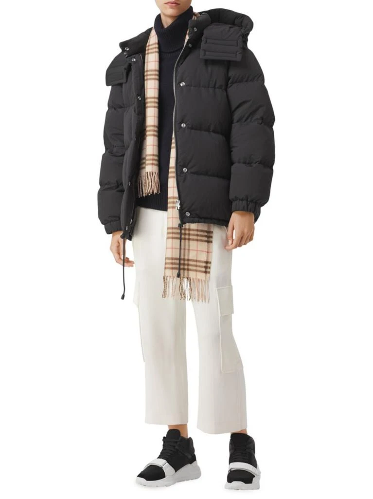 商品Burberry|Vintage Check Cashmere Scarf 围巾,价格¥2241,第2张图片详细描述