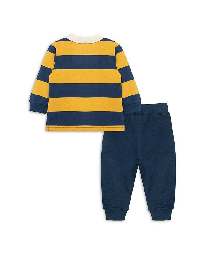 商品Little Me|Boys' Rugby Long Sleeved Polo & Pants Set - Baby,价格¥202,第2张图片详细描述