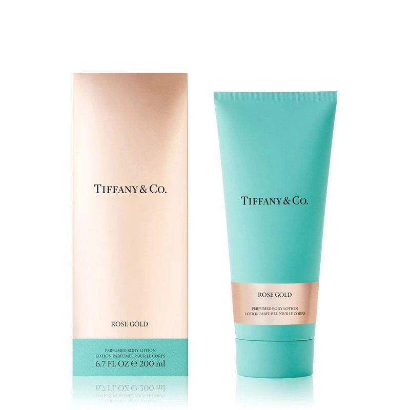 商品Tiffany & Co.|欧洲直邮Tiffany蒂芙尼新款Rose Gold玫瑰金身体乳200ml,价格¥531,第3张图片详细描述