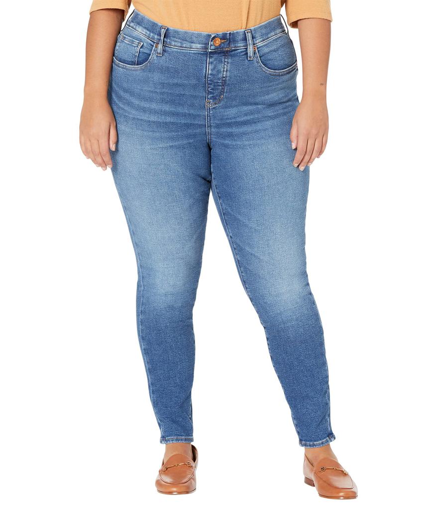 Plus Size Valentina High-Rise Skinny Jeans商品第1张图片规格展示