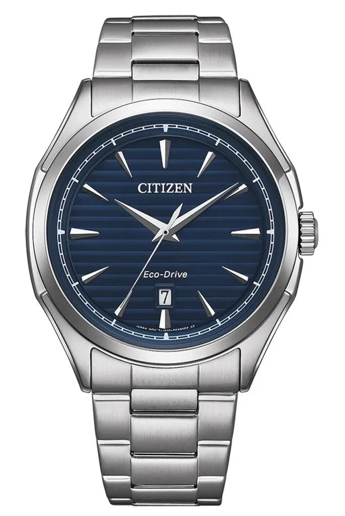 商品Citizen|Core Eco-Drive Blue Dial Men's Watch AW1750-85L,价格¥966,第1张图片