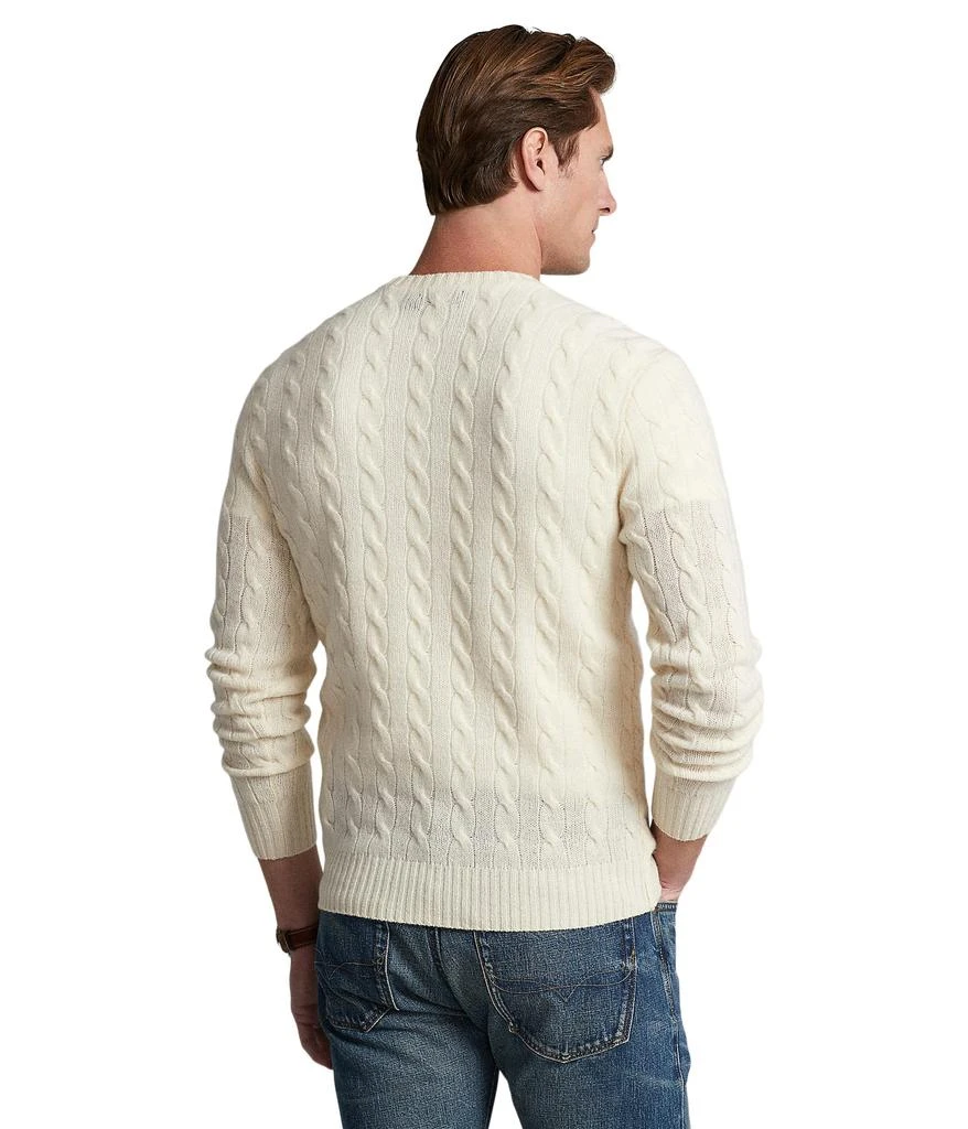 商品Ralph Lauren|Wool-Cashmere Cable-Knit Sweater,价格¥746,第2张图片详细描述