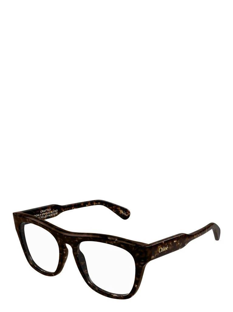 商品Chloé|Chloé Eyewear Rectangle-Frame Glasses,价格¥1965,第2张图片详细描述