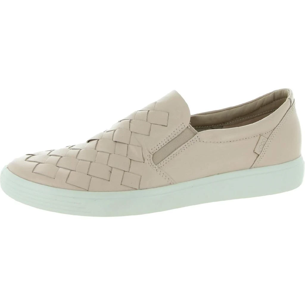 商品ECCO|ECCO Womens Soft 7 Leather Slip On Loafers,价格¥480,第2张图片详细描述