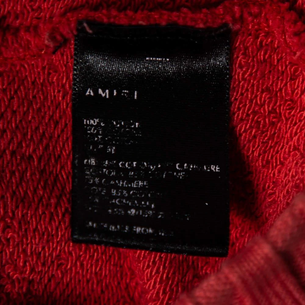 Amiri Orange Star Circle Embroidered Cotton Hoodie L 商品