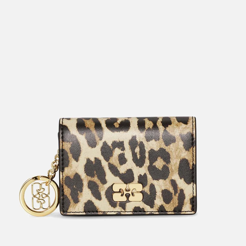 商品Ganni|Bou Flap Recycled Leather-Blend Cardholder,价格¥1643,第1张图片
