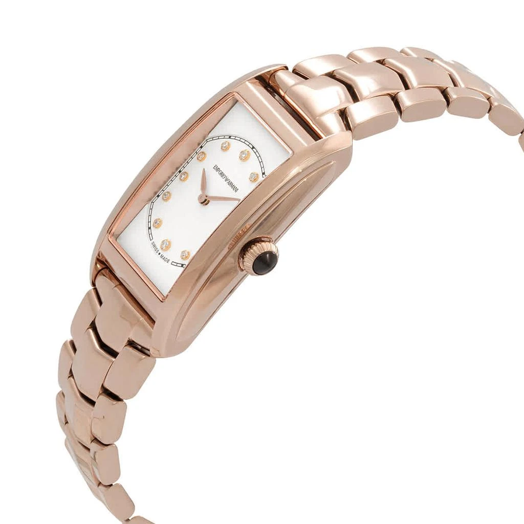 商品Emporio Armani|Swiss Made  Quartz Diamond White Dial Ladies Watch ARS8303,价格¥1462,第2张图片详细描述