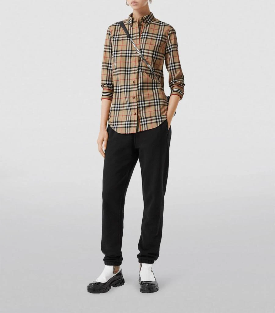 商品Burberry|Vintage Check Button-Down Shirt,价格¥4636,第2张图片详细描述