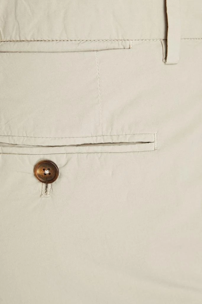 商品Zegna|Slim-fit stretch-cotton poplin suit pants,价格¥448,第4张图片详细描述
