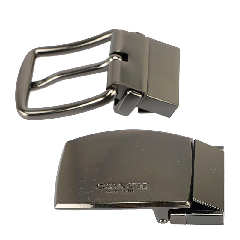 商品Coach|COACH 蔻驰 双面双头礼盒装商务休闲印花男士腰带 F22540QBTN2,价格¥716,第1张图片
