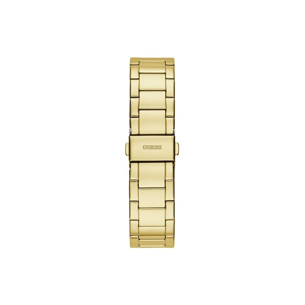 商品GUESS|Women's Gold-Tone Stainless Steel Glitz Bracelet Multi-Function Watch 36mm,价格¥580,第3张图片详细描述