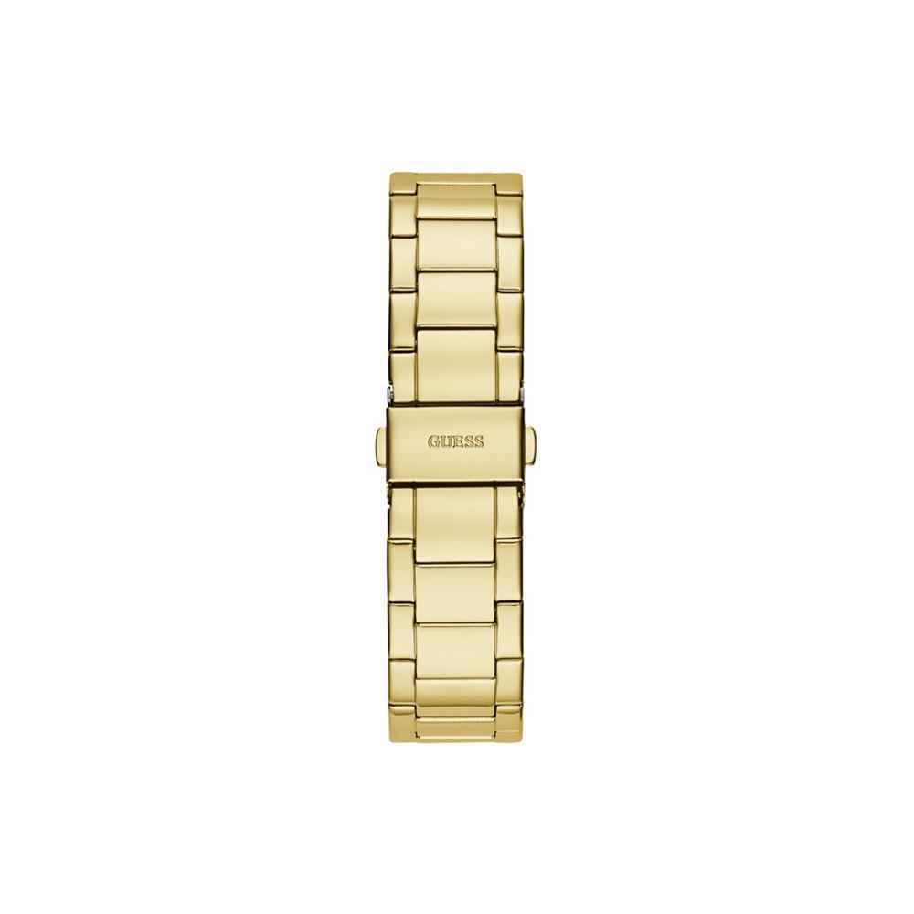 商品GUESS|Women's Gold-Tone Stainless Steel Glitz Bracelet Multi-Function Watch 36mm,价格¥1164,第5张图片详细描述