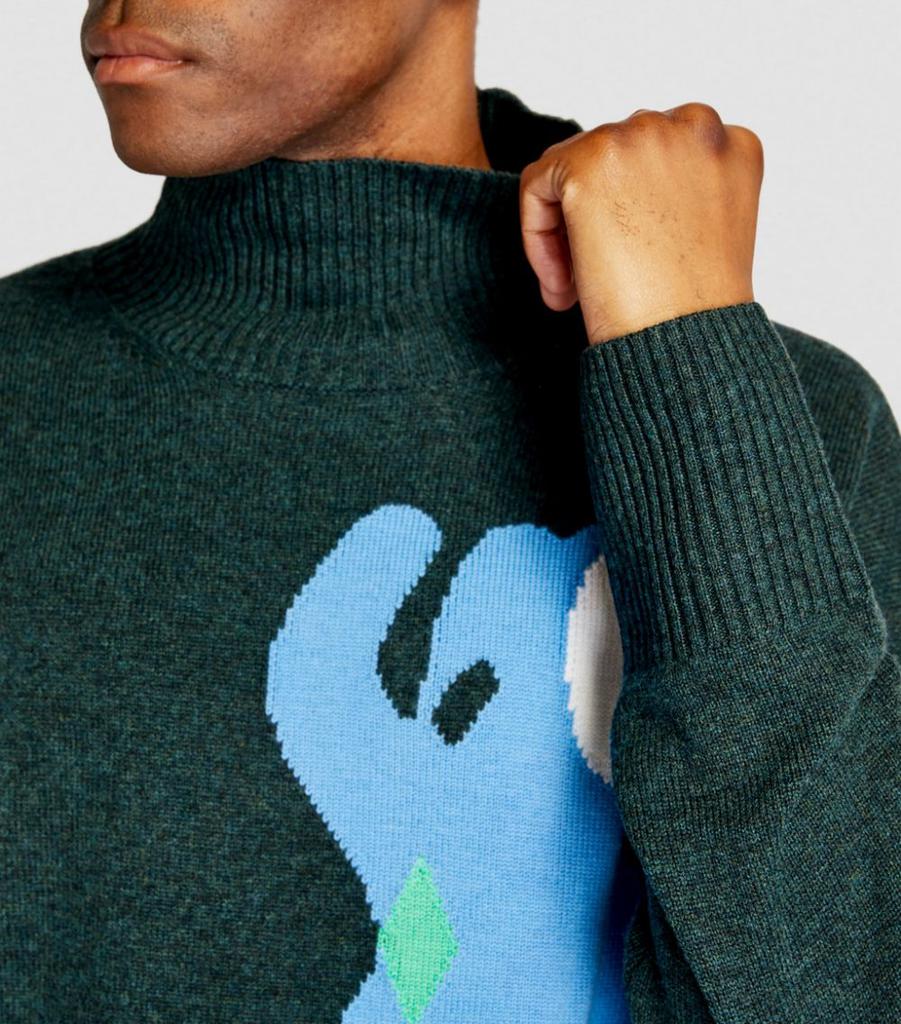 Elephant Turtleneck Sweater商品第6张图片规格展示