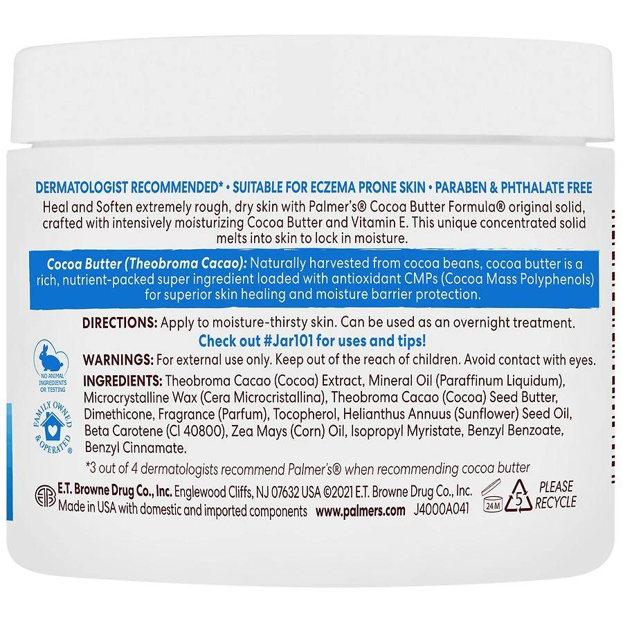 商品Palmer's|Cocoa Butter Formula With Vitamin E,价格¥56,第2张图片详细描述