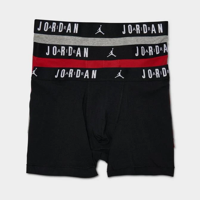 商品Jordan|Men's Jordan Flight Cotton Boxer Briefs (3-Pack),价格¥317,第1张图片