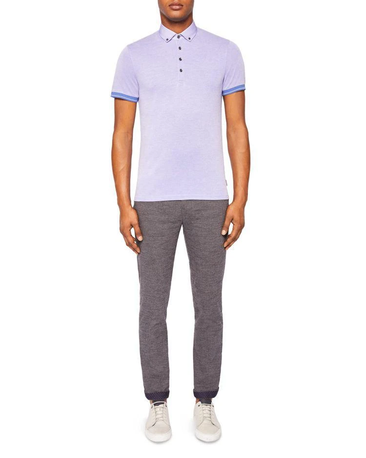 商品Ted Baker London|Branin Woven Collar Oxford Regular Fit Polo,价格¥644,第4张图片详细描述