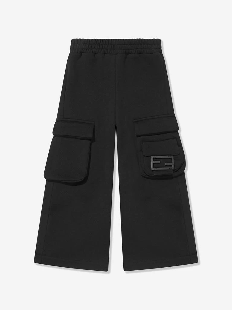 商品Fendi|Fendi Girls Baguette Pocket Trousers in Black,价格¥2075,第1张图片