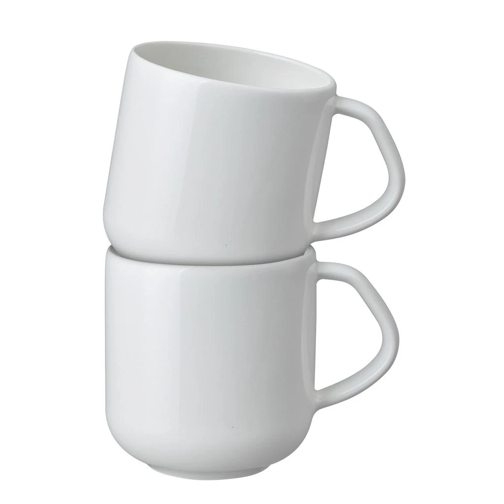 商品Denby|Porcelain classic white set of 2 large mugs,价格¥330,第1张图片