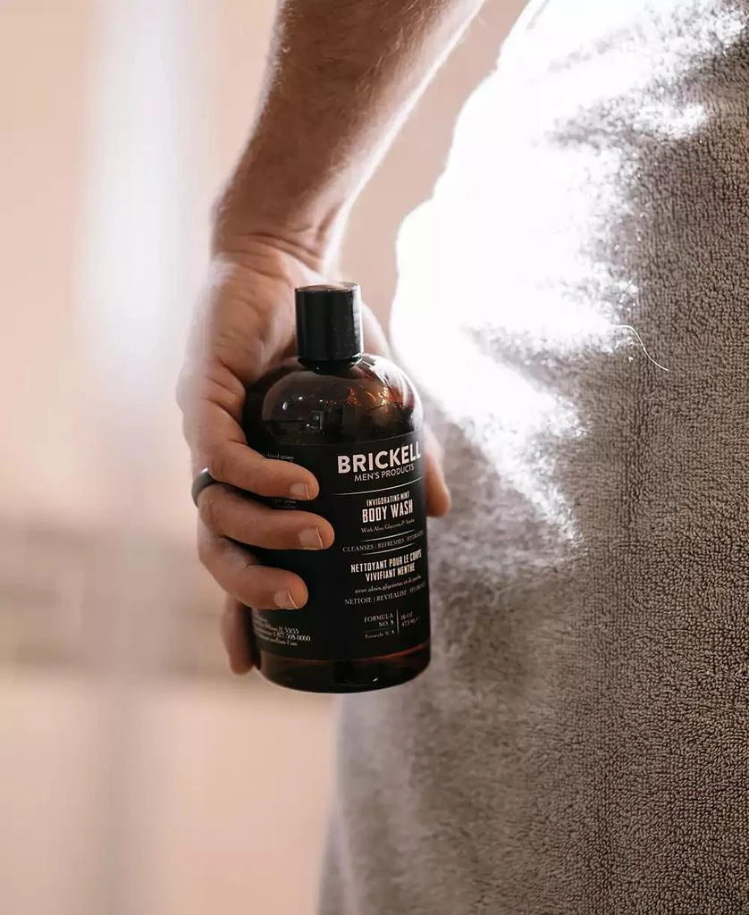 商品Brickell Mens Products|Brickell Men's Products Invigorating Mint Body Wash, 16 oz.,价格¥188,第2张图片详细描述