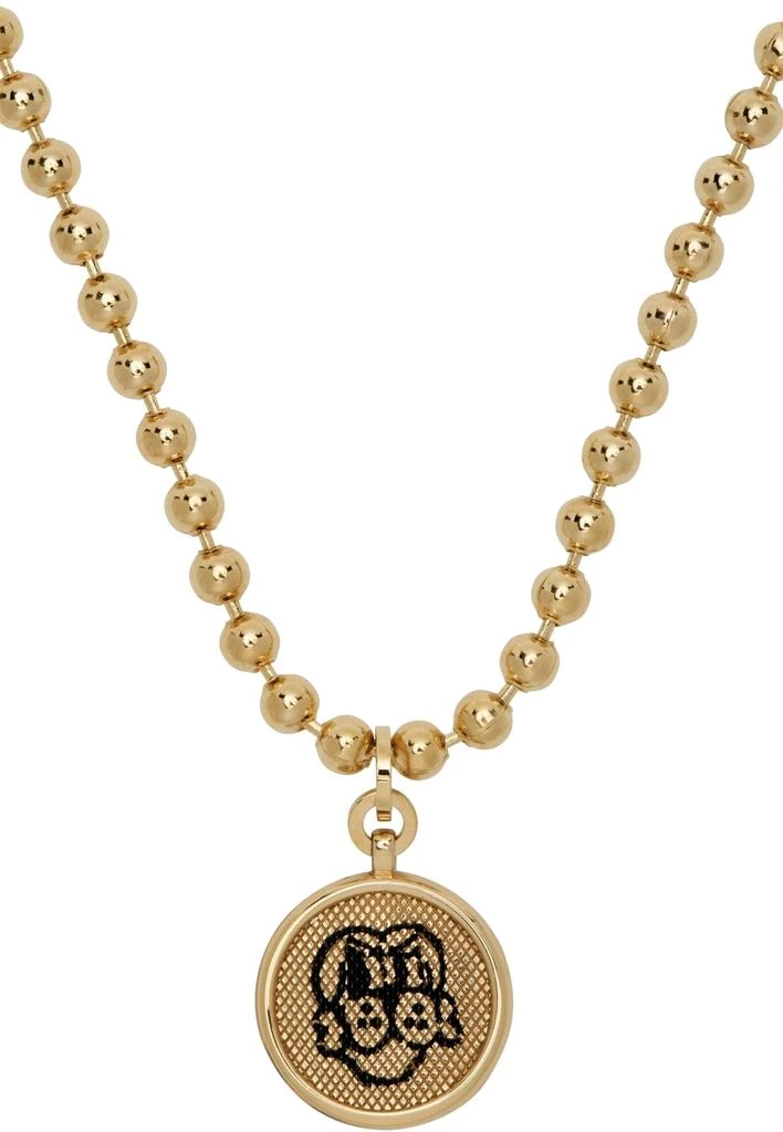 商品Givenchy|Gold Chito Pendant Necklace,价格¥1914,第2张图片详细描述