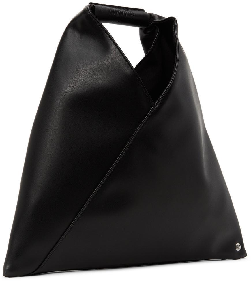 商品MAISON MARGIELA|SSENSE Exclusive Black Nano Faux-Leather Triangle Tote,价格¥1472,第4张图片详细描述