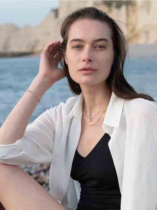 商品hyeres-lor|Silver Ball Chain Necklace,价格¥1070,第6张图片详细描述