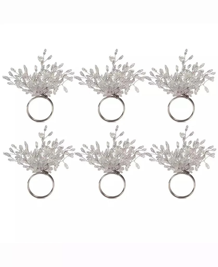 商品Design Imports|Beaded Burst Napkin Ring, Set of 6,价格¥471,第1张图片
