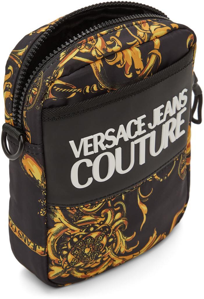 商品Versace|Black Range Logo Messenger Bag,价格¥1067,第7张图片详细描述