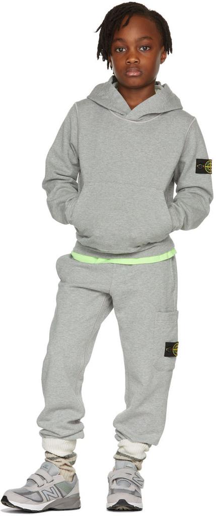 Kids Grey Classic Hoodie商品第1张图片规格展示