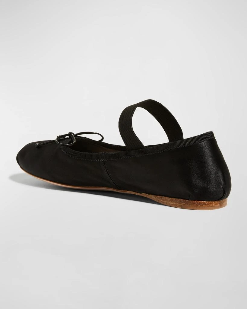 Satin Bow Ballerina Flats 商品