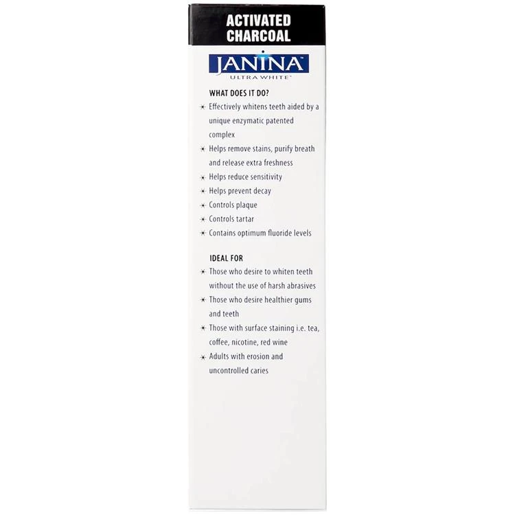 商品Janina|Janina Activated Charcoal Toothpaste 75ml,价格¥86,第2张图片详细描述