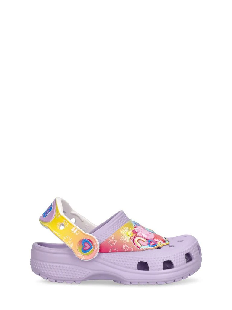 商品Crocs|Peppa Pig Print Rubber Crocs,价格¥367,第1张图片