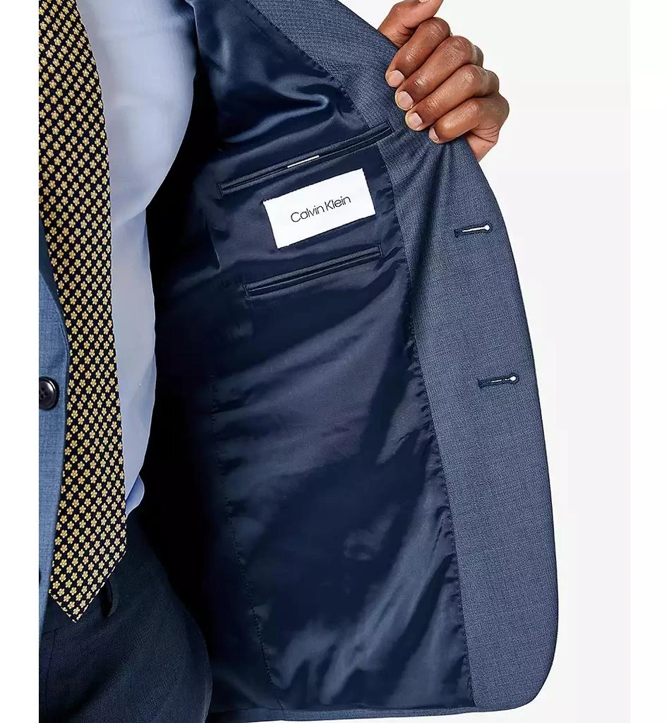 商品Calvin Klein|Men's Solid Classic-Fit Suit Jackets,价格¥1661,第5张图片详细描述