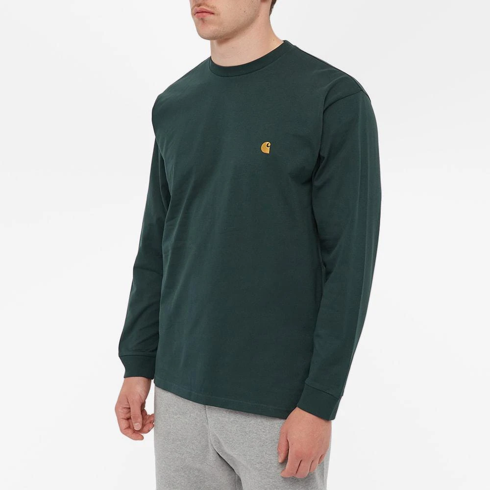 商品Carhartt|Carhartt WIP Long Sleeve Chase Tee,价格¥283,第2张图片详细描述