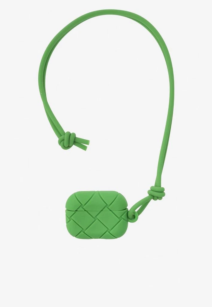 商品Bottega Veneta|AirPods Pro Intreccio Silicon Case with Strap,价格¥1553,第1张图片