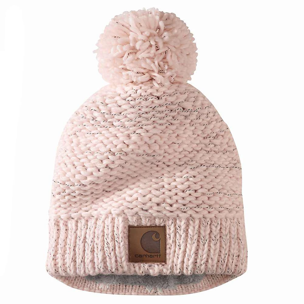 商品Carhartt|Carhartt Women's Rib Knit Sherpa Lined Pom-Pom Beanie,价格¥248,第1张图片