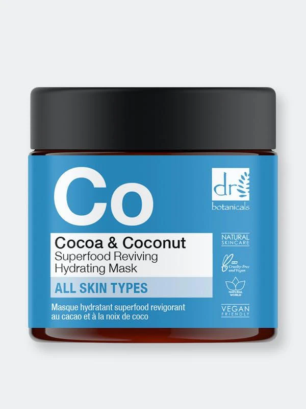 商品Dr. Botanicals|Cocoa & Coconut Superfood Hydrating Mask 60ML,价格¥150,第1张图片