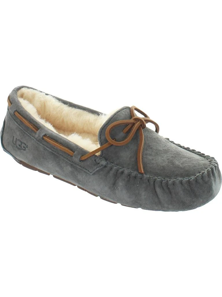 商品UGG|Dakota Womens Suede Sheepskin Lined Moccasin Slippers,价格¥291,第1张图片