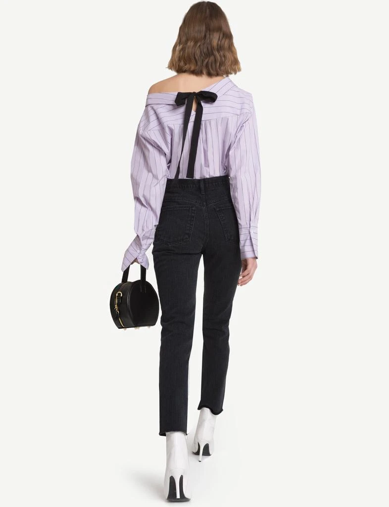 商品Pixie Market|Black Chase High Waisted Button Jeans,价格¥843,第2张图片详细描述