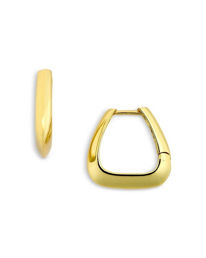 商品Argento Vivo|Triangle 18K Gold Plated Sterling Silver Earrings,价格¥515,第1张图片