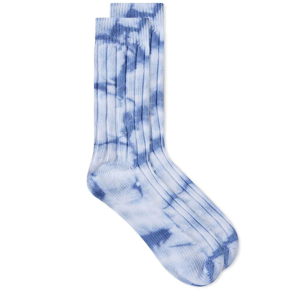 商品STUSSY|Stussy Dyed Ribbed Crew Socks,价格¥153,第1张图片