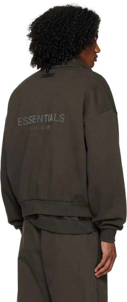 商品Essentials|Gray Full Zip Jacket,价格¥542,第3张图片详细描述