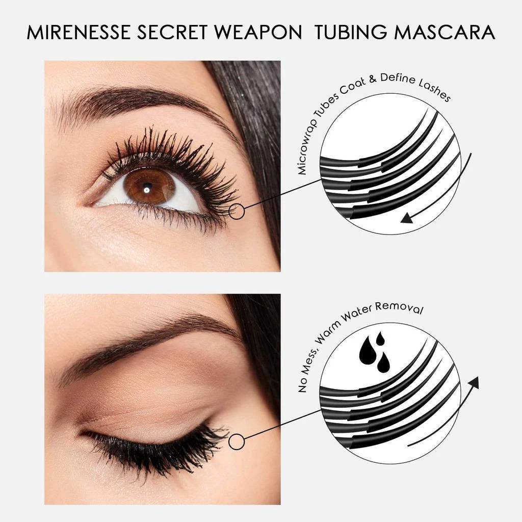 商品Mirenesse|New Organic 24hr Mascara Black - Winner 13 Best Mascara Awards,价格¥177,第5张图片详细描述