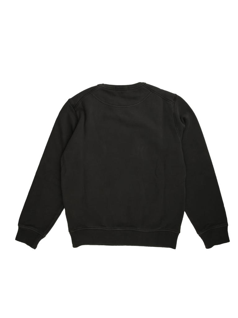 Stone Island Junior Black Blackboard Sweatshirt With Purple Print商品第2张图片规格展示