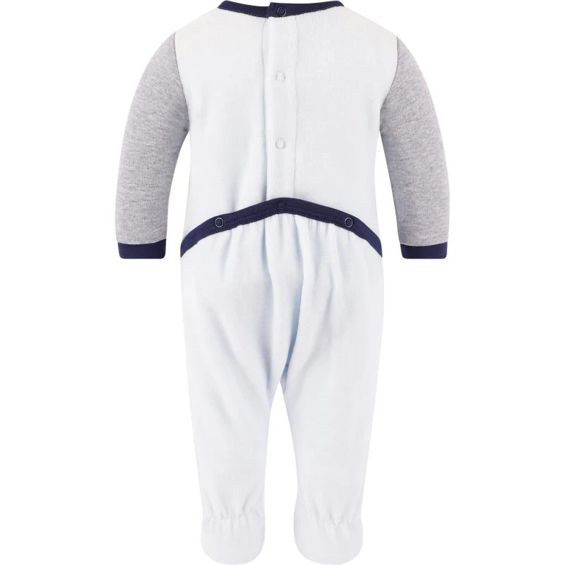 商品Marc Jacobs|Mascot print logo onesie in grey and white,价格¥606,第2张图片详细描述