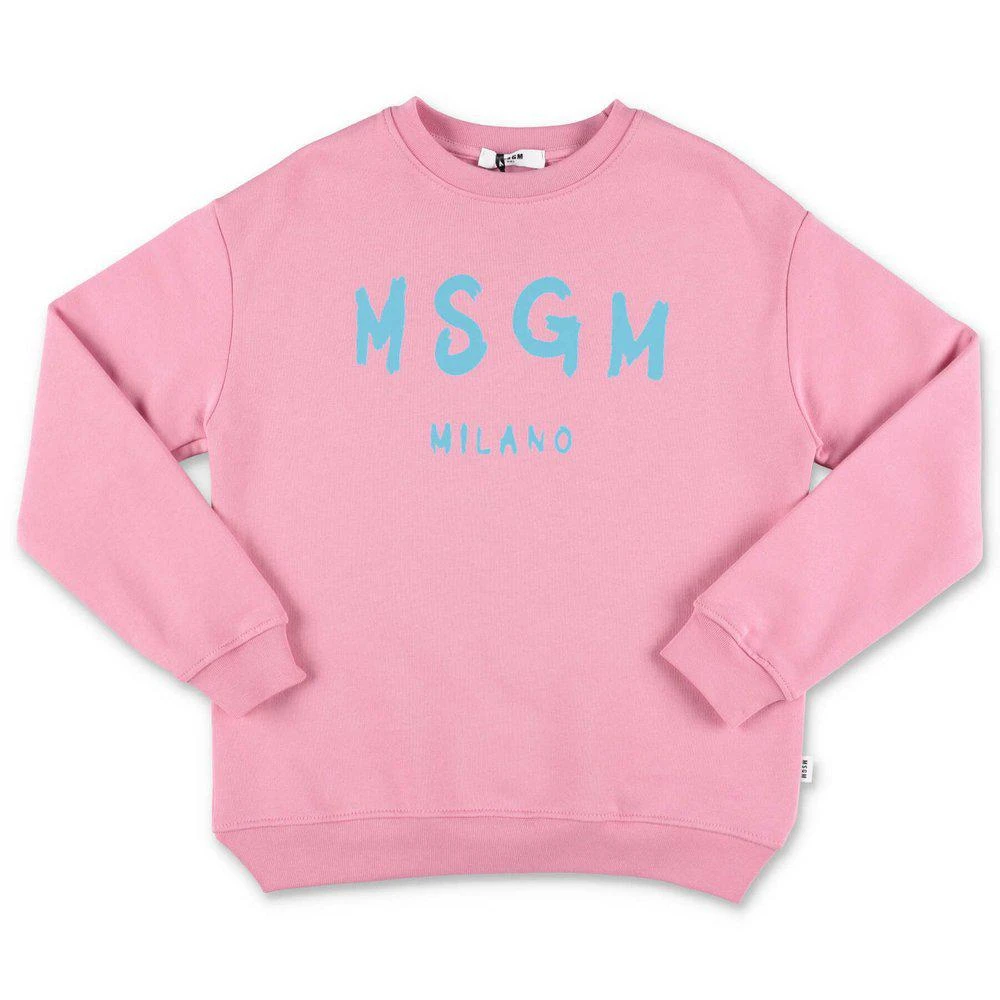 商品MSGM|MSGM Kids Logo Printed Crewneck Sweatshirt,价格¥548,第1张图片