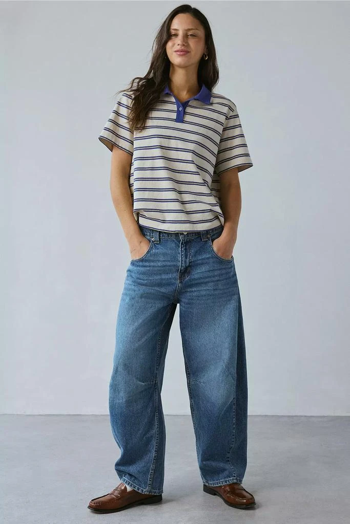 商品BDG|BDG Rih Extreme Barrel Mid-Rise Jean,价格¥543,第1张图片